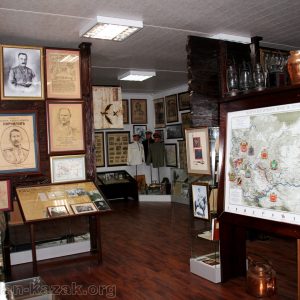Общий вид зала, посвященного событиям Гражданской войны 1917-1920 гг.