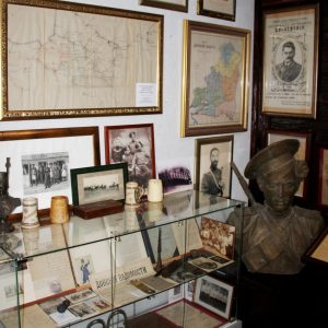 Часть экспозиции по истории казачества с древнейших времен до 1917 г.
